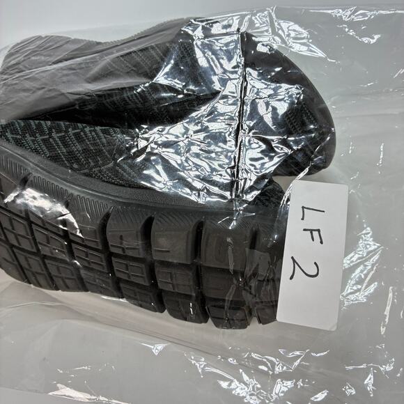 Skechers Flex Appeal 2.0 Black Slip on Dual Lite Running Shoes Women's Size 8.5 - Picture 11 of 11